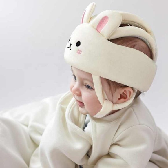 Baby Infant Toddler No Bump Safety Head Cushion Bumper Bonnet Adjustable Protect - Picture 4 of 9